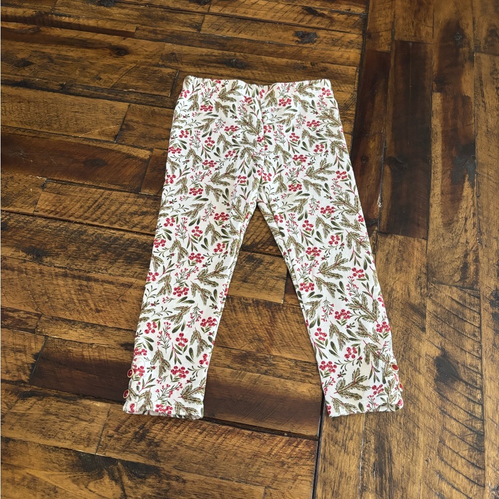 Floral Print Kids Leggings